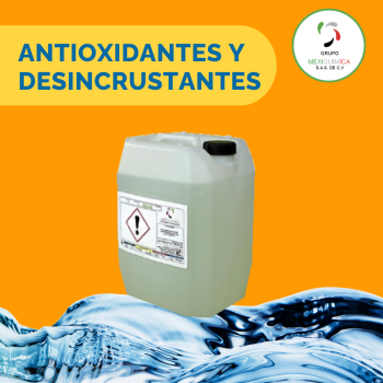 Antioxidantes y desincrustantes